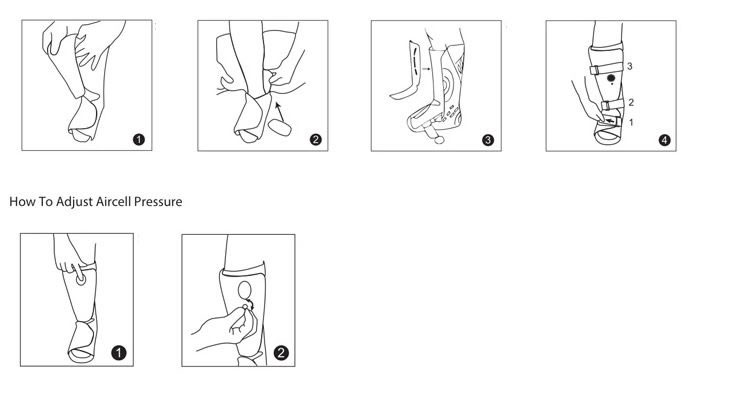 Short Walking Cast Instructions