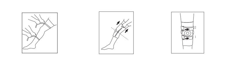 Stabilized Knee Supports for Ligament Instructions