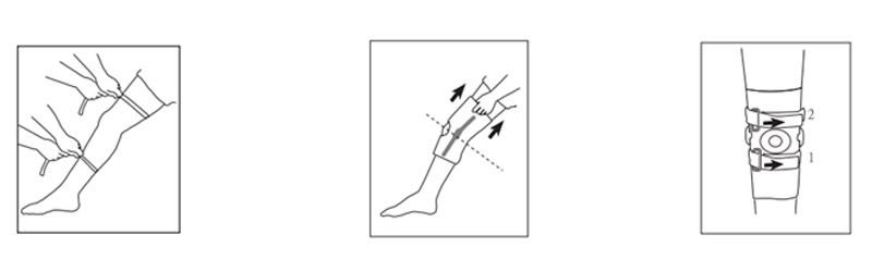 Knee Support for Ligament Instructions