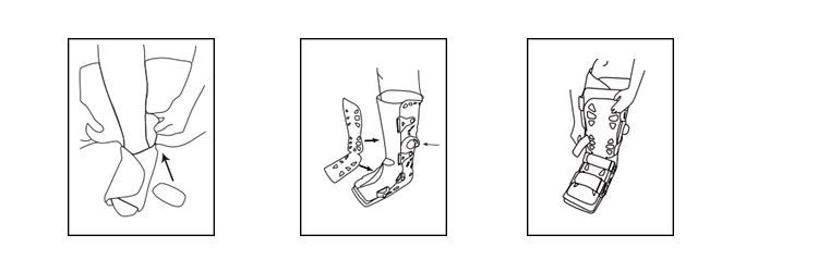 Medical Boot Instructions