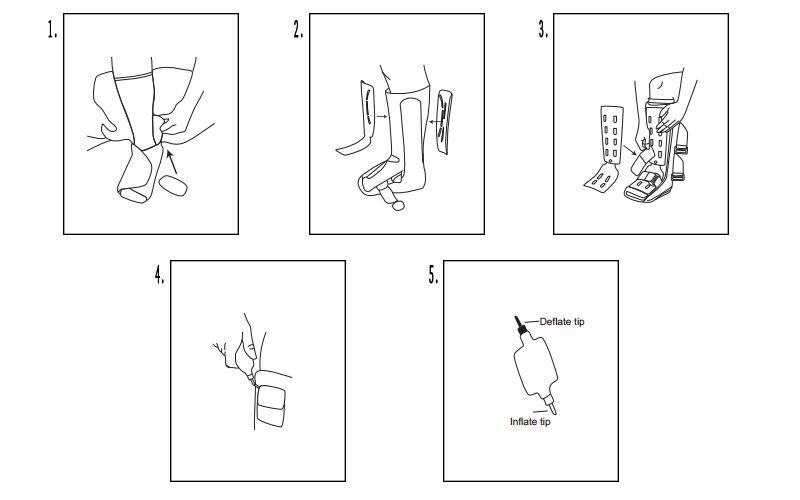 Diabetic Air Walker Instruction