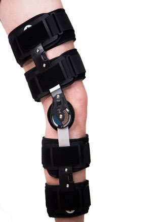 Adjustable Range of Motion Knee Brace