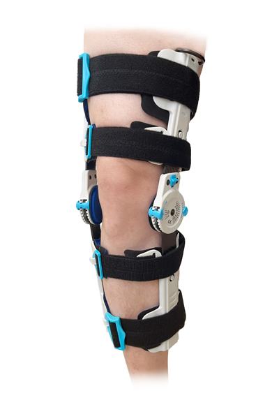 New Carbon Fiber Post-OP Knee Brace 