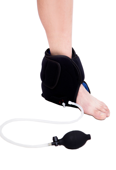 Pneumatic Ankle Brace With Gel Pad