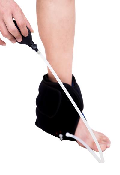 Pneumatic Ankle Brace With Gel Pad