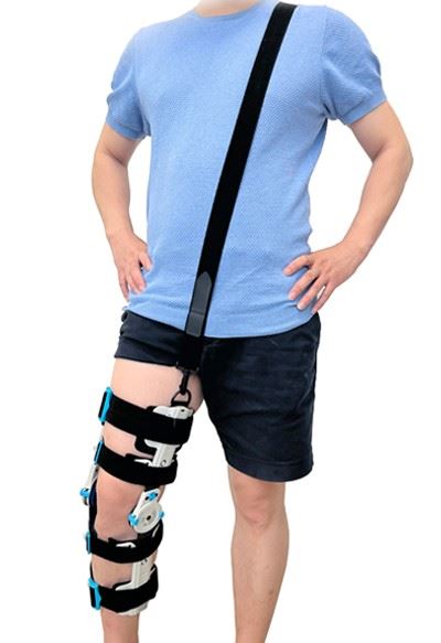 Hinged Post-OP Knee Brace