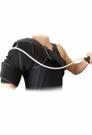 Air Shoulder Support with Hot Cold Therapy